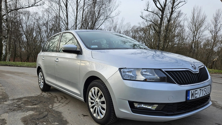 Skoda RAPID cena 41000 przebieg: 88000, rok produkcji 2018 z Oświęcim małe 56